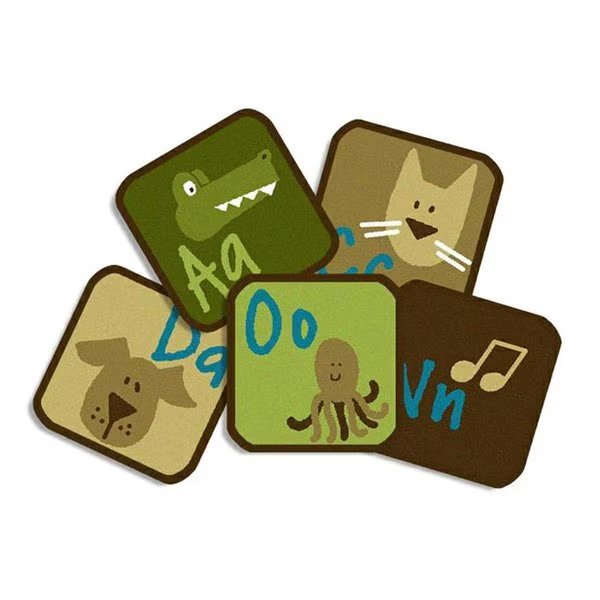 Learning Blocks Kit - Nature Rug, Carpets For Kids, Mfr#: CA61984